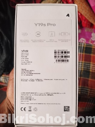 Vivo y19s pro